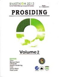 Image of Prosiding seminar nasional teknologi informasi & komunikasi (SNASTIKOM)2013. Medan 13-14 Maret 2013