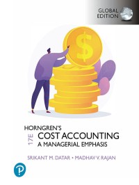 Image of Horngren's cost accounting: a managerial emphasis