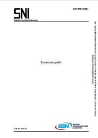 Image of SNI 8984:2021 Susu cair plain