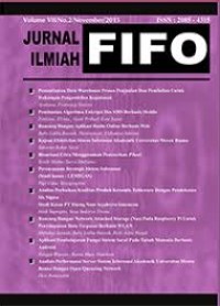 Image of Jurnal Ilmiah Fifo